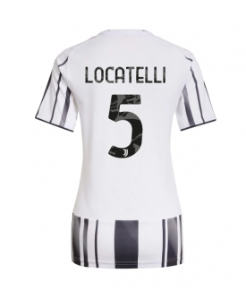 Billige Fotballdrakt Juventus Manuel Locatelli #5 Replika Hjemmedrakt Dame 2025-26 Kortermet Billige Fotballdrakt Juventus Manuel Locatelli #5 Replika Hjemmedrakt Dame 2025-26 Kortermet